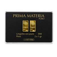 Lingotto PRIMA MATERIA in Oro PMG2GR